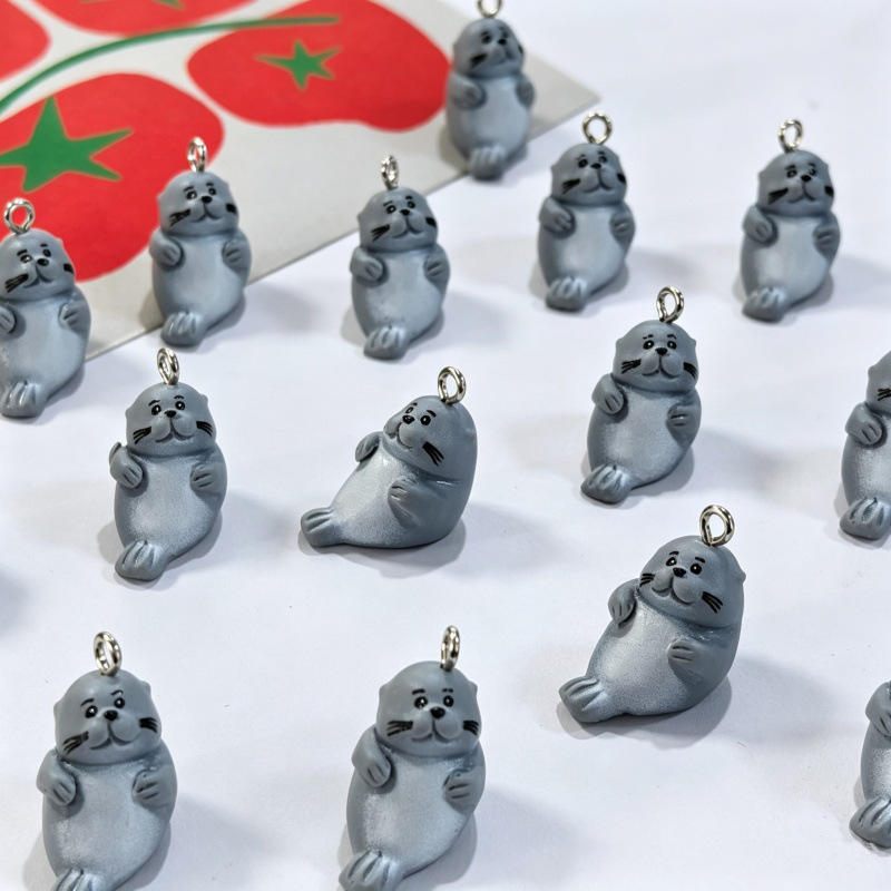 Resin Crafts Diy - 6Pcs Resin Simulation Cute Sea Lion