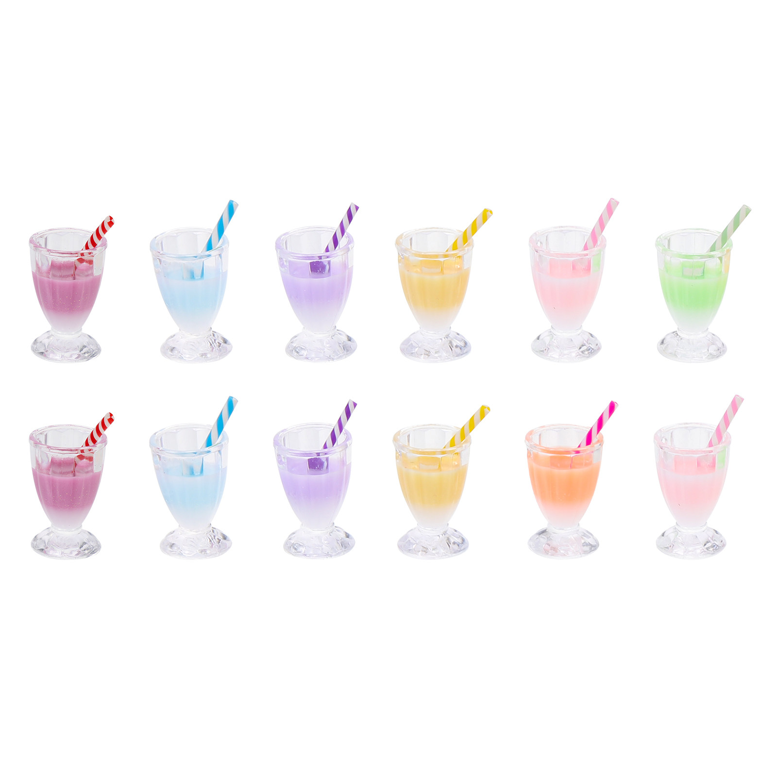 12Pcs Milk Tea Bottle Charms R - Resin Crafts review and price