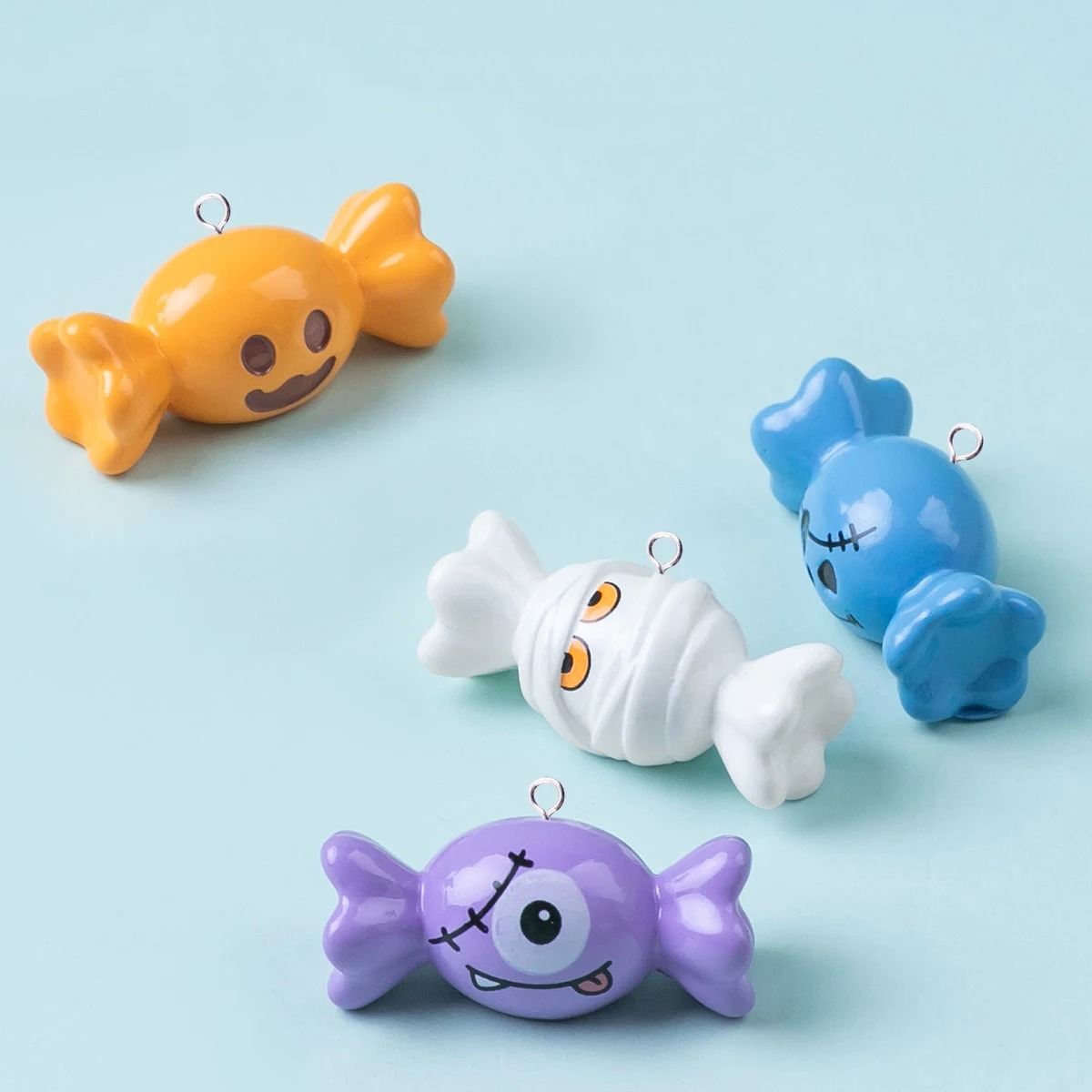 10Pcs European Halloween Candy - Resin Craft Projects review and price