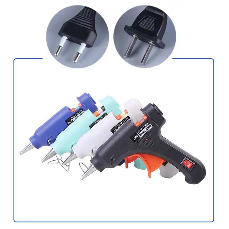 20W Mini Hot Melt Glue Gun EU  - Heat Gun Small review and price