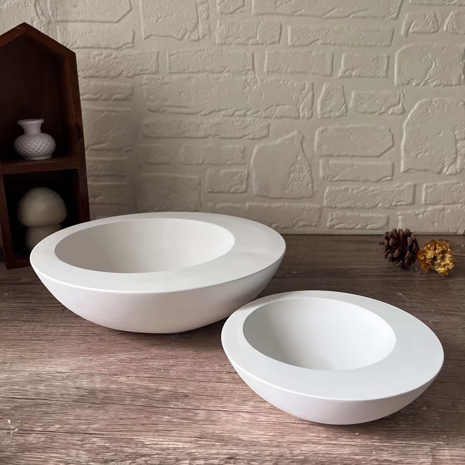 1pc Irregular Round Bowl-Shape - Coaster Mold Round review and price