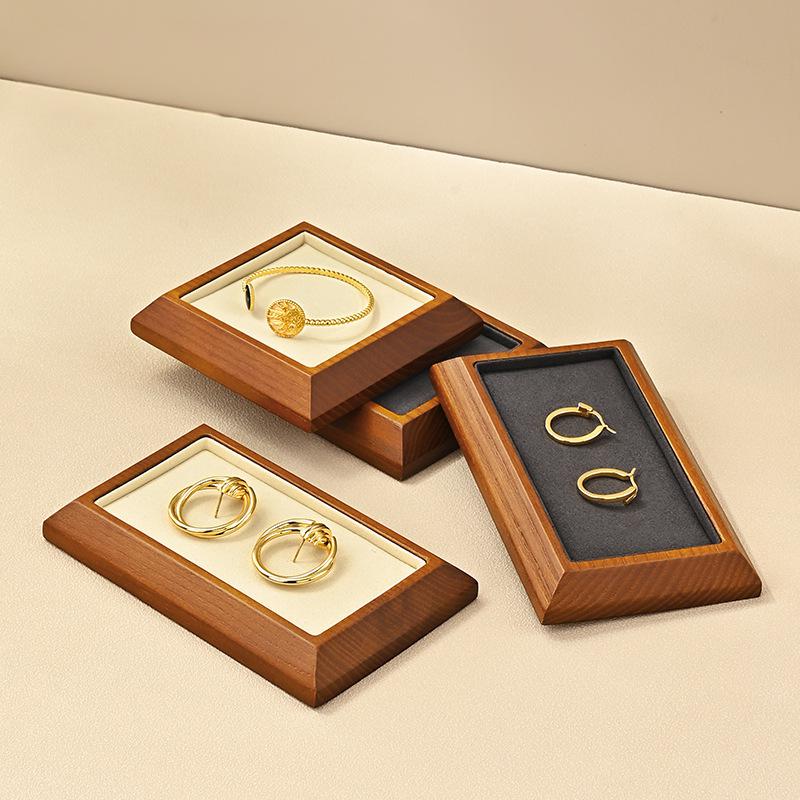 Solid Wood Jewelry Storage Tra - Wood Ring Blank review and price