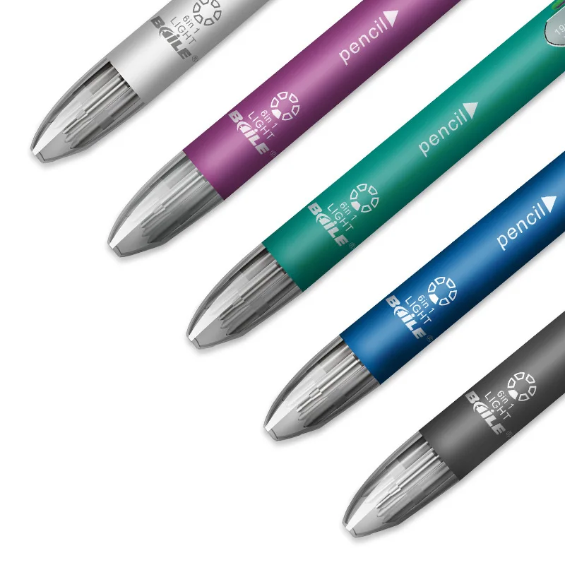 4/12Pcs 6 in 1 MultiColor Pen  - Staedtler Pencil Lumocolor review and price