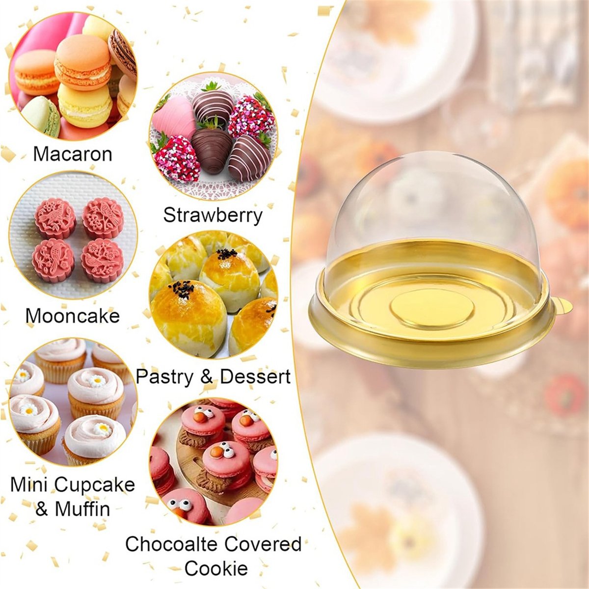 【A47T】Charcuterie Domes with L - Dome Mold Clear review and price