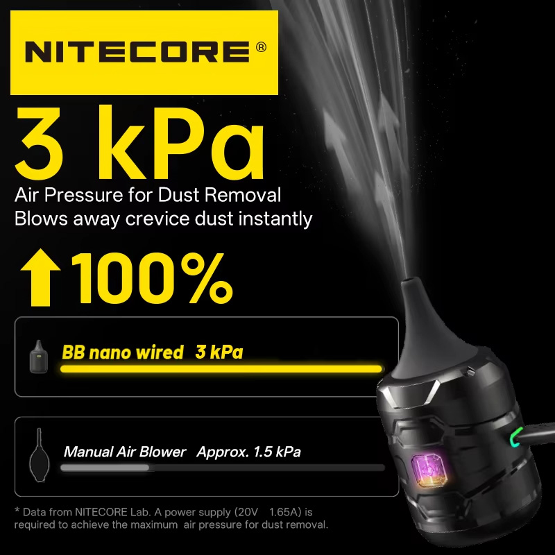 NITECORE BB nano Wired Portabl - Vacuum Chamber Small review and price