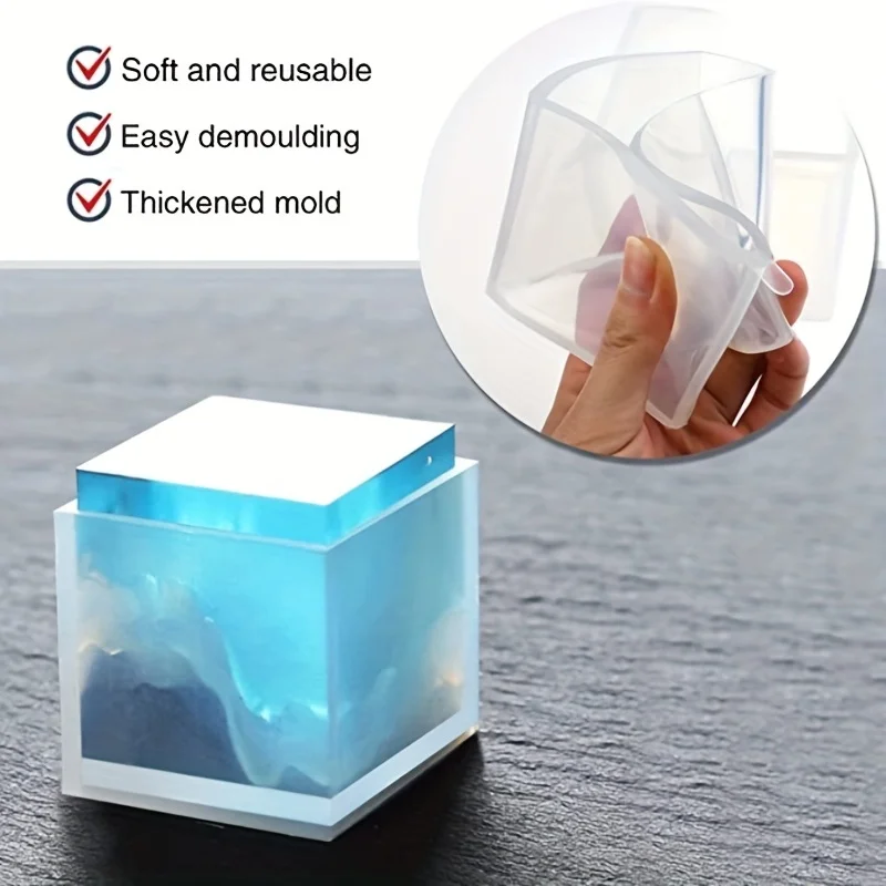 5 pcs Square Resin Mold Silico - Serving Tray Mold review and price