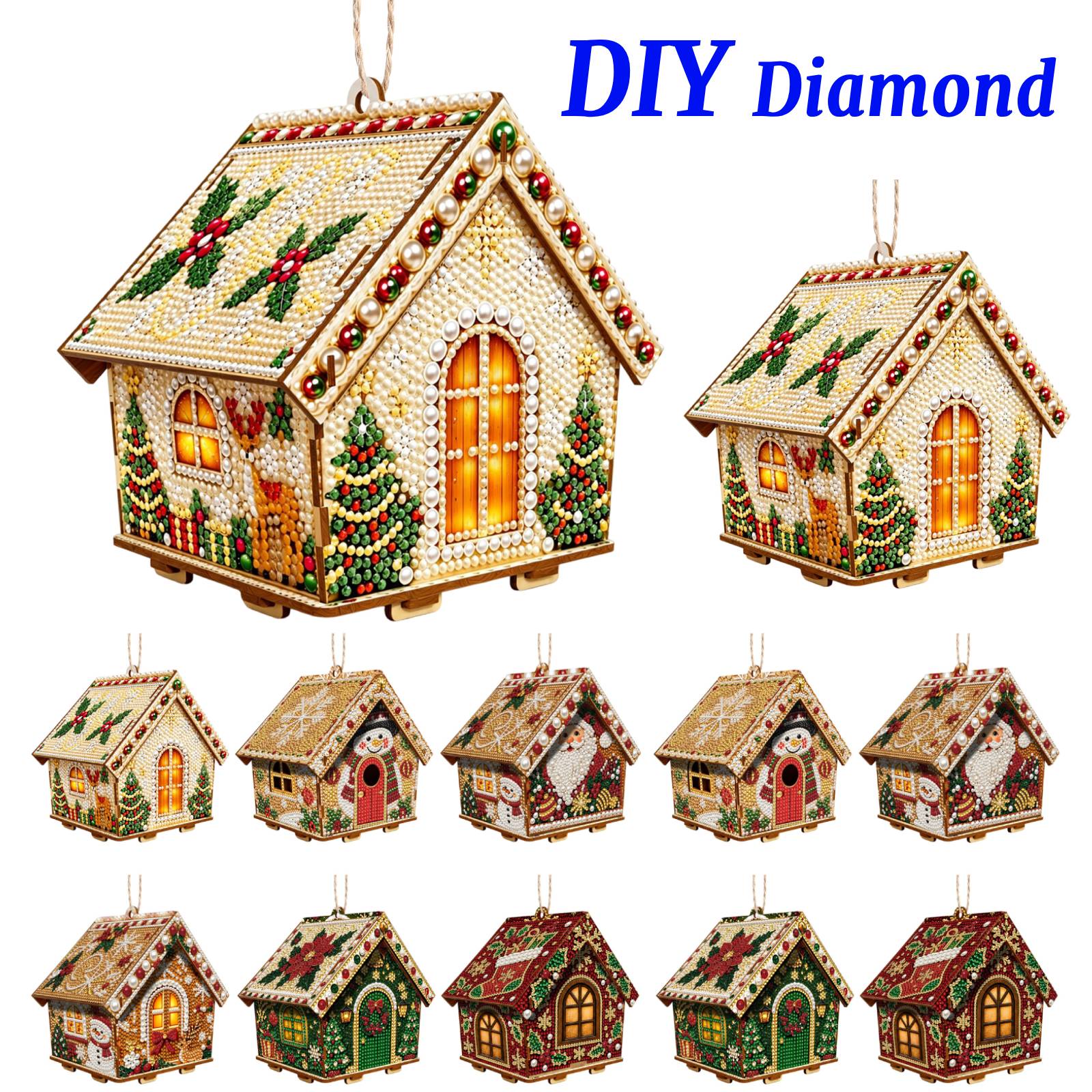DIY Diamond Painting Wooden Ho - Resin Craft Kit review and price