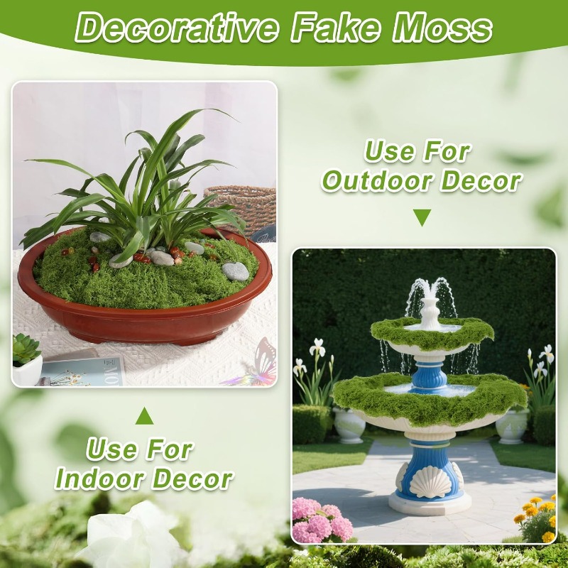 Artificial Green Plants Eterna - Terrarium Moss Art review and price